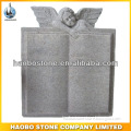 G603 Granite Angel Book Shape Headstone Manufactory